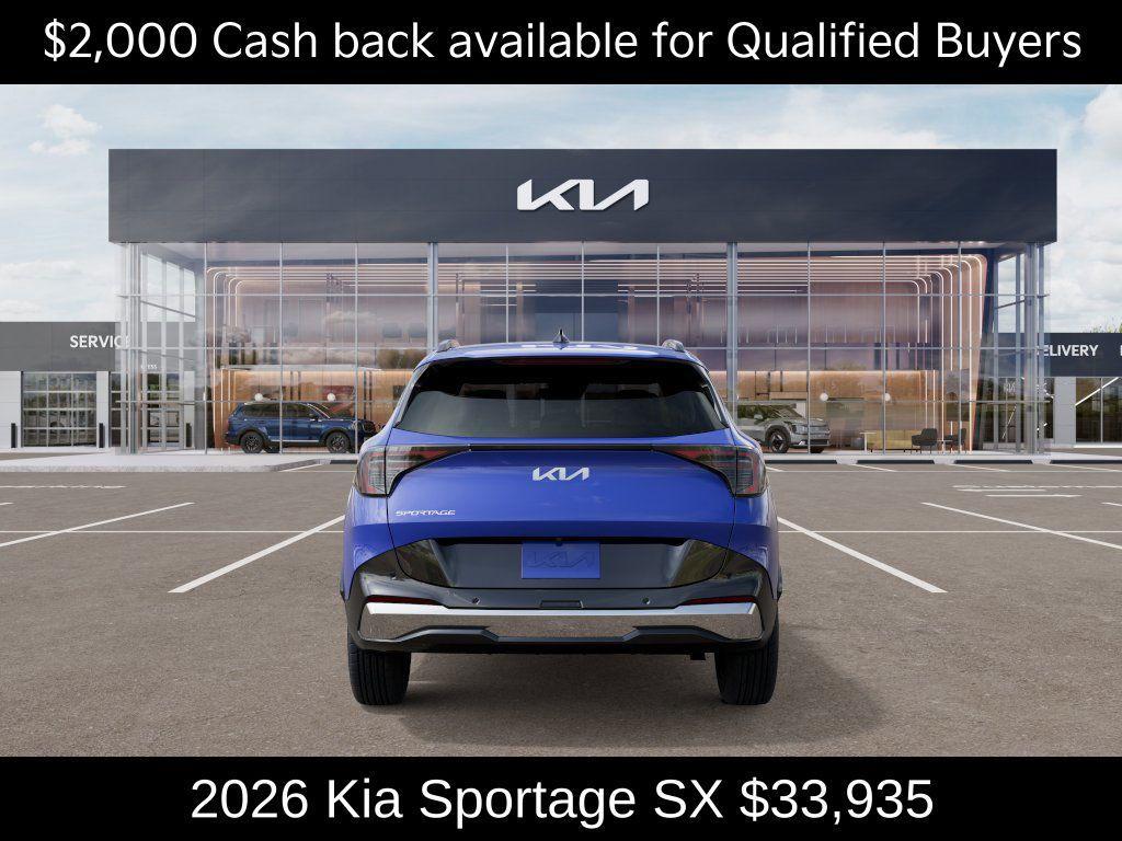 new 2026 Kia Sportage car, priced at $33,935