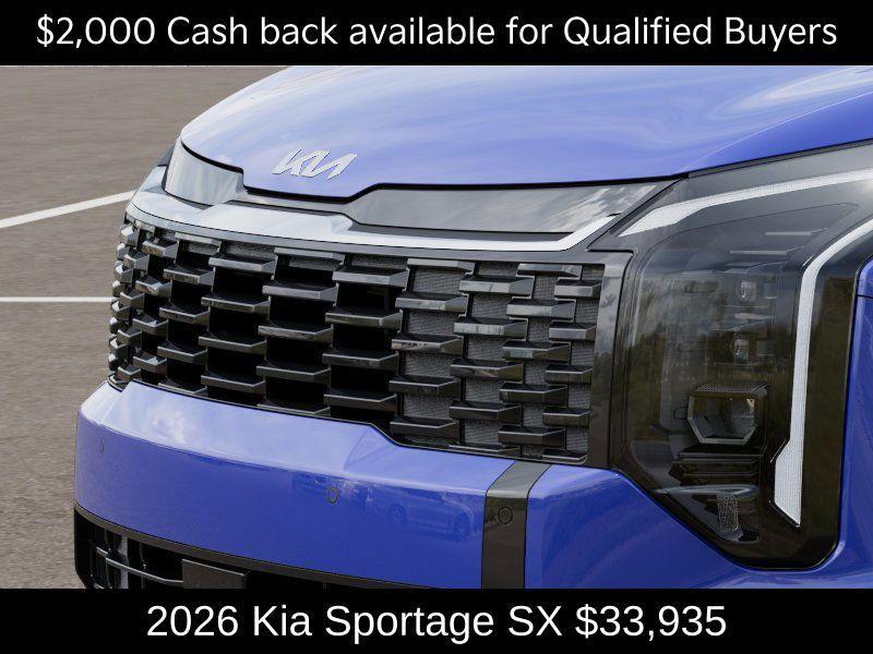 new 2026 Kia Sportage car, priced at $33,935