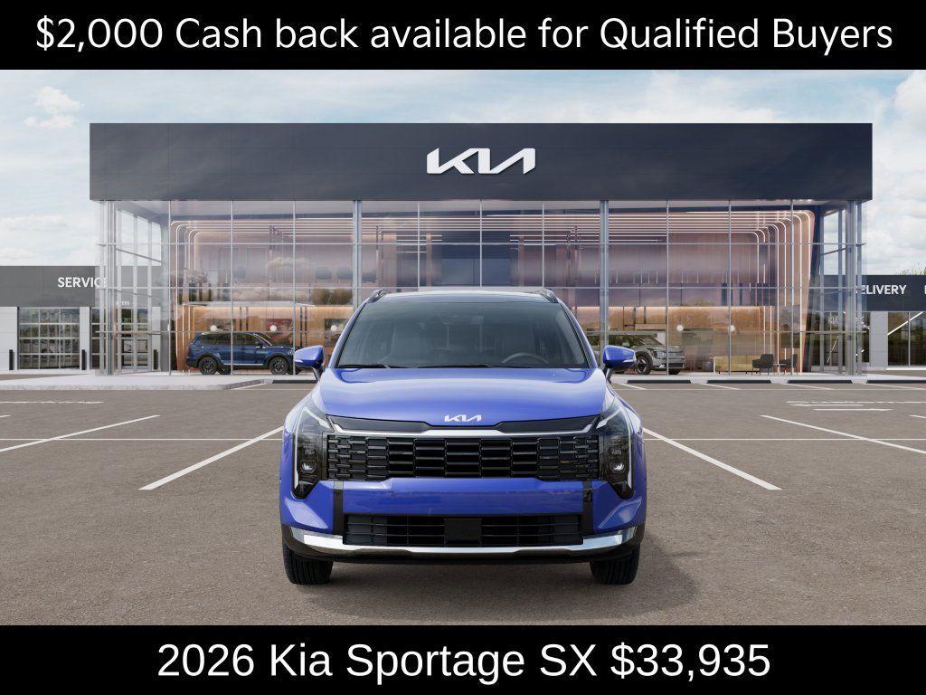 new 2026 Kia Sportage car, priced at $33,935