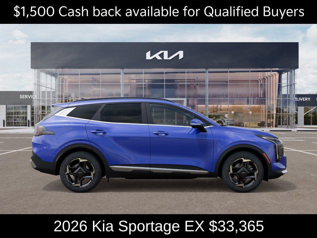 new 2026 Kia Sportage car, priced at $33,365