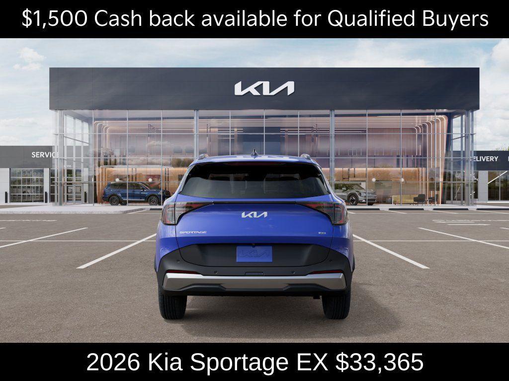 new 2026 Kia Sportage car, priced at $33,365