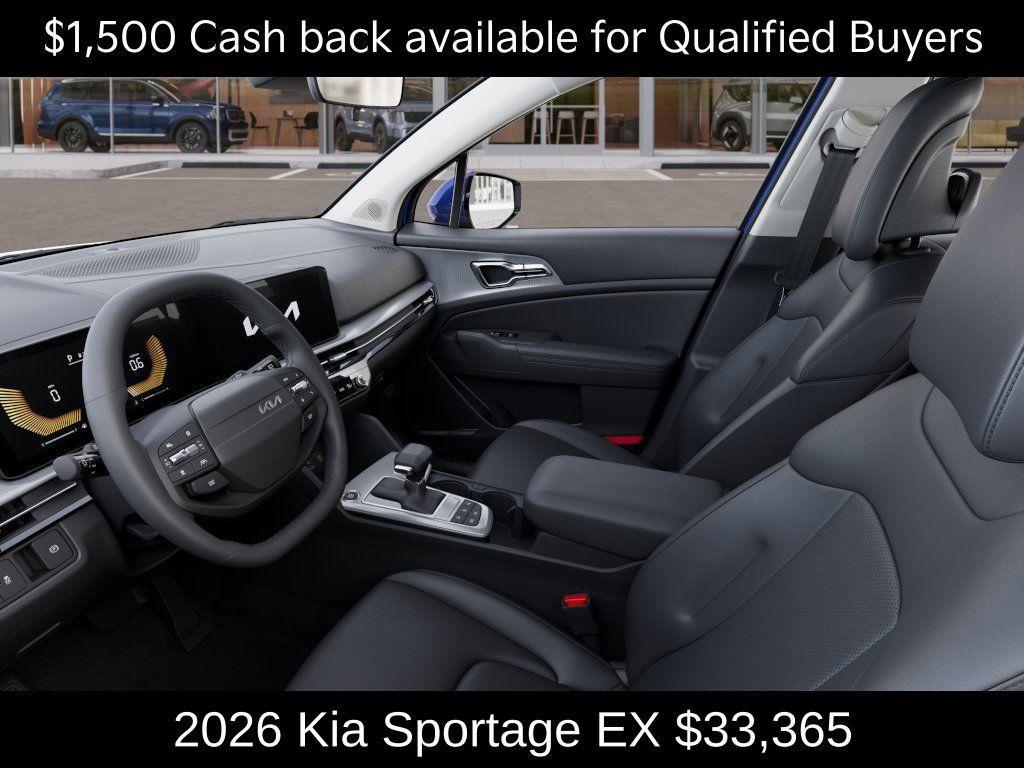 new 2026 Kia Sportage car, priced at $33,365
