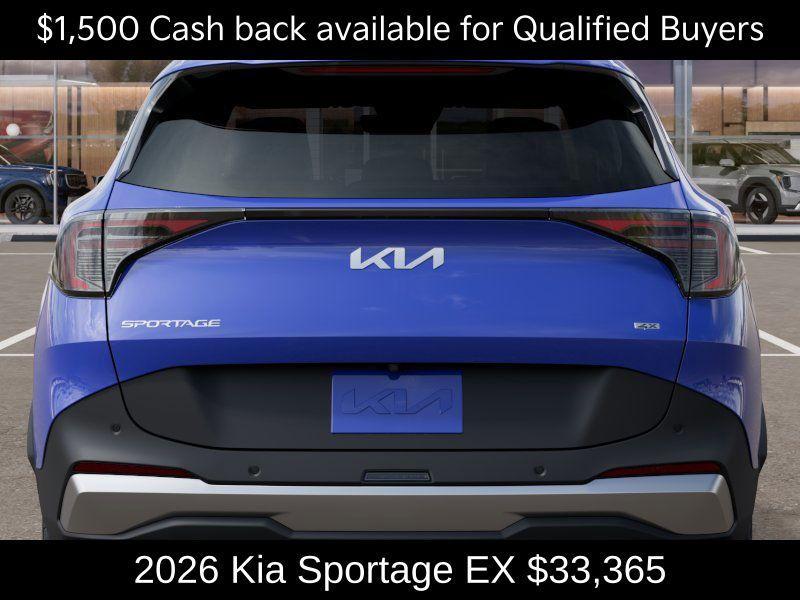 new 2026 Kia Sportage car, priced at $33,365