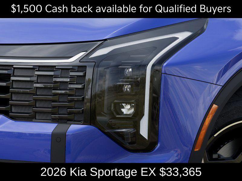 new 2026 Kia Sportage car, priced at $33,365