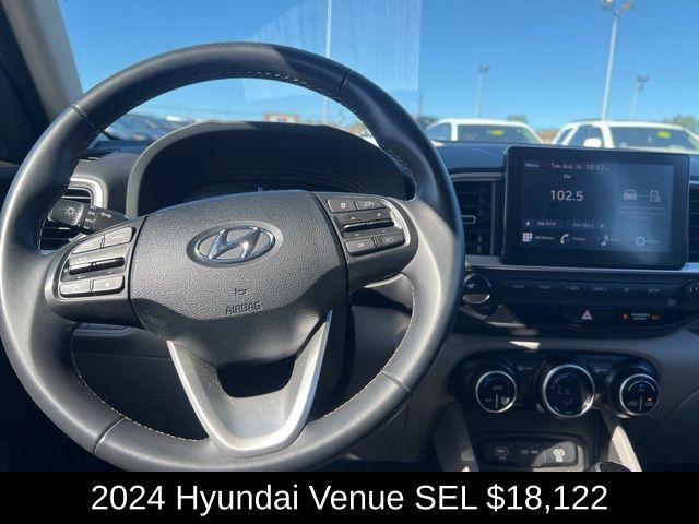 used 2024 Hyundai Venue car, priced at $18,122