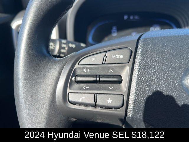 used 2024 Hyundai Venue car, priced at $18,122