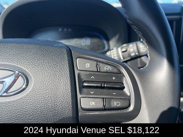 used 2024 Hyundai Venue car, priced at $18,122