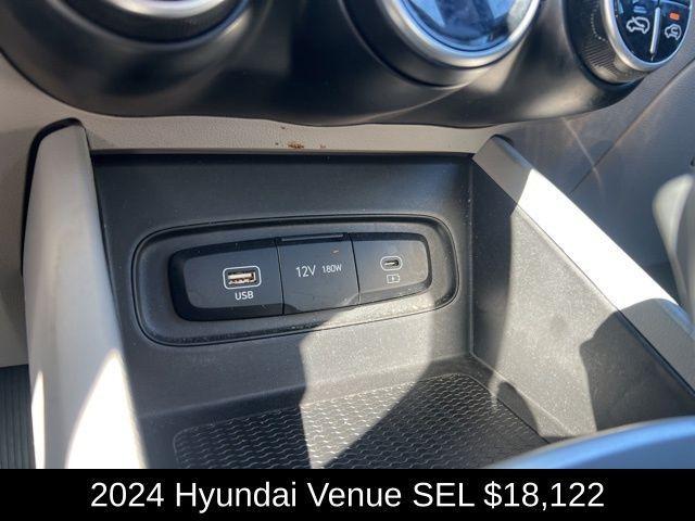 used 2024 Hyundai Venue car, priced at $18,122