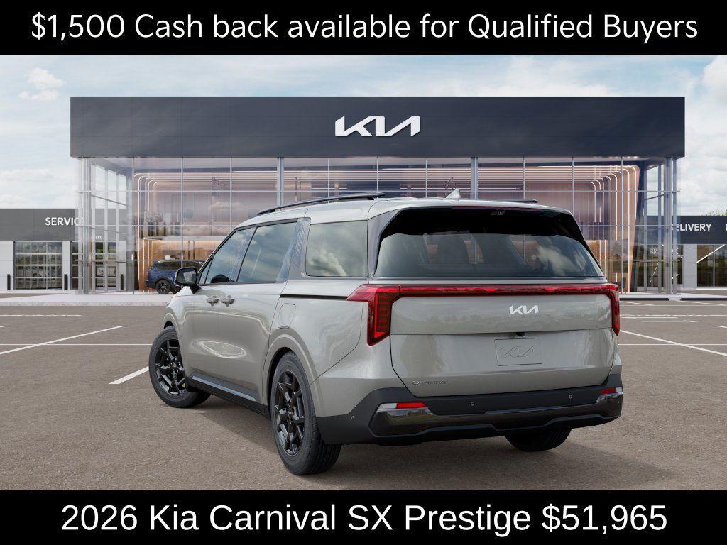new 2026 Kia Carnival car, priced at $51,965