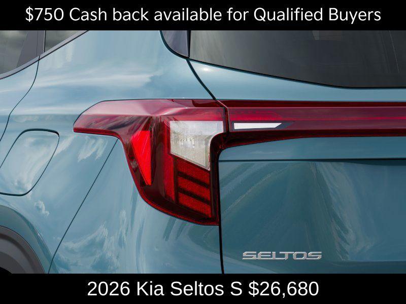 new 2026 Kia Seltos car, priced at $26,680