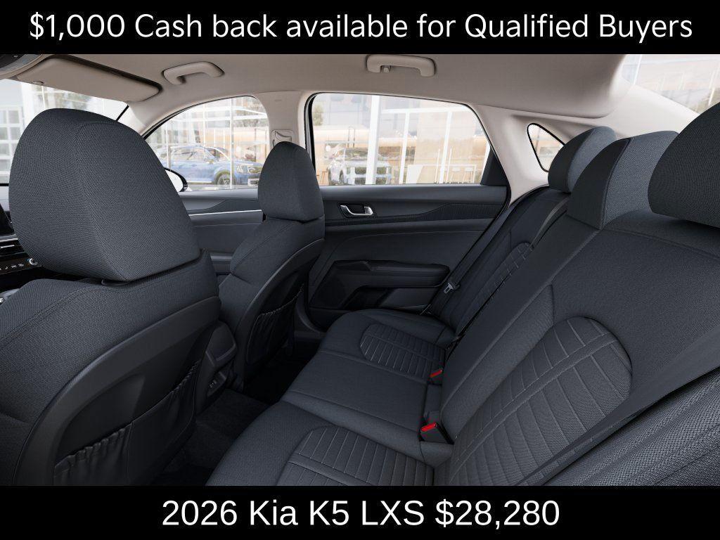 new 2026 Kia K5 car, priced at $28,280