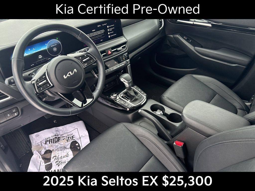 used 2025 Kia Seltos car, priced at $25,300