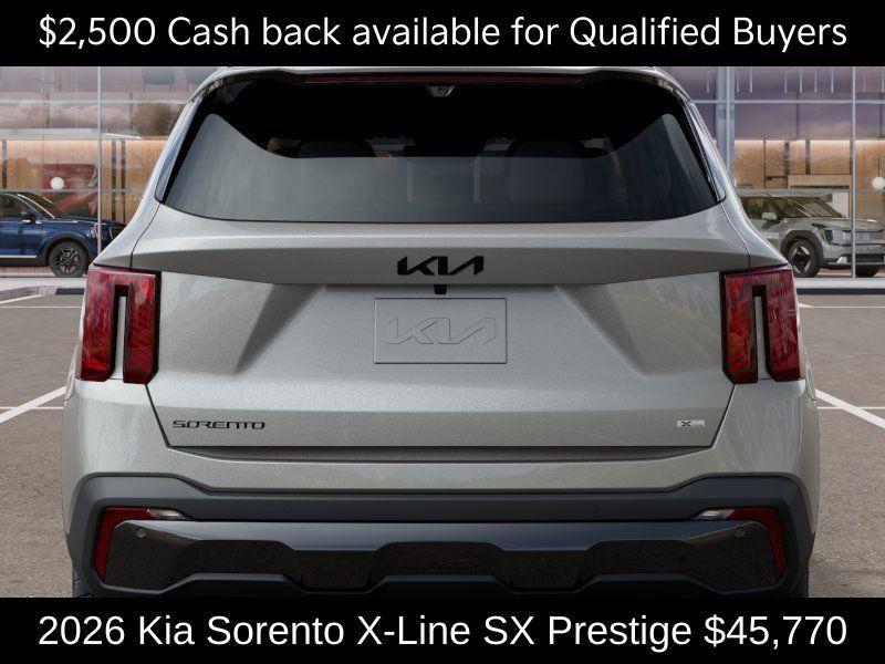 new 2026 Kia Sorento car, priced at $45,770