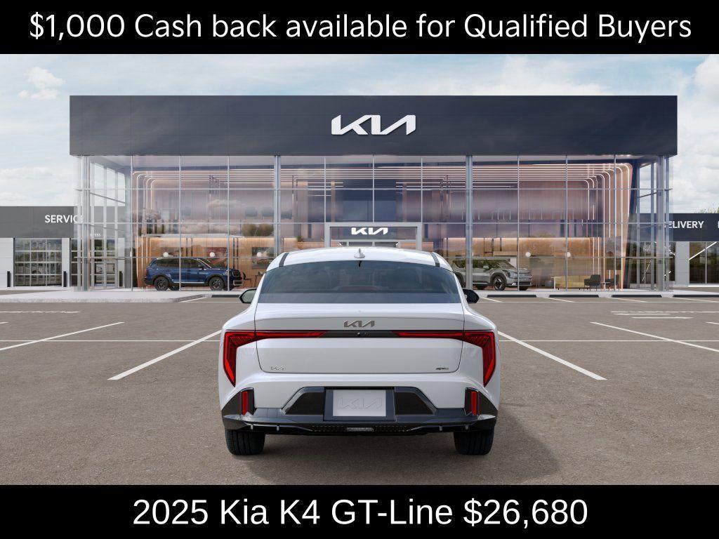 new 2025 Kia K4 car, priced at $26,680
