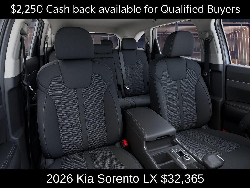 new 2026 Kia Sorento car, priced at $32,365