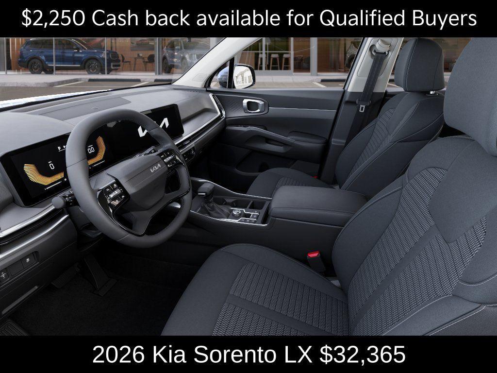 new 2026 Kia Sorento car, priced at $32,365