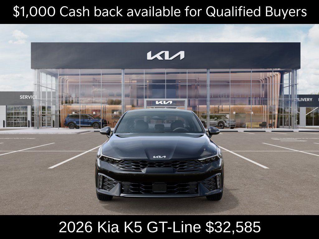 new 2026 Kia K5 car, priced at $32,585