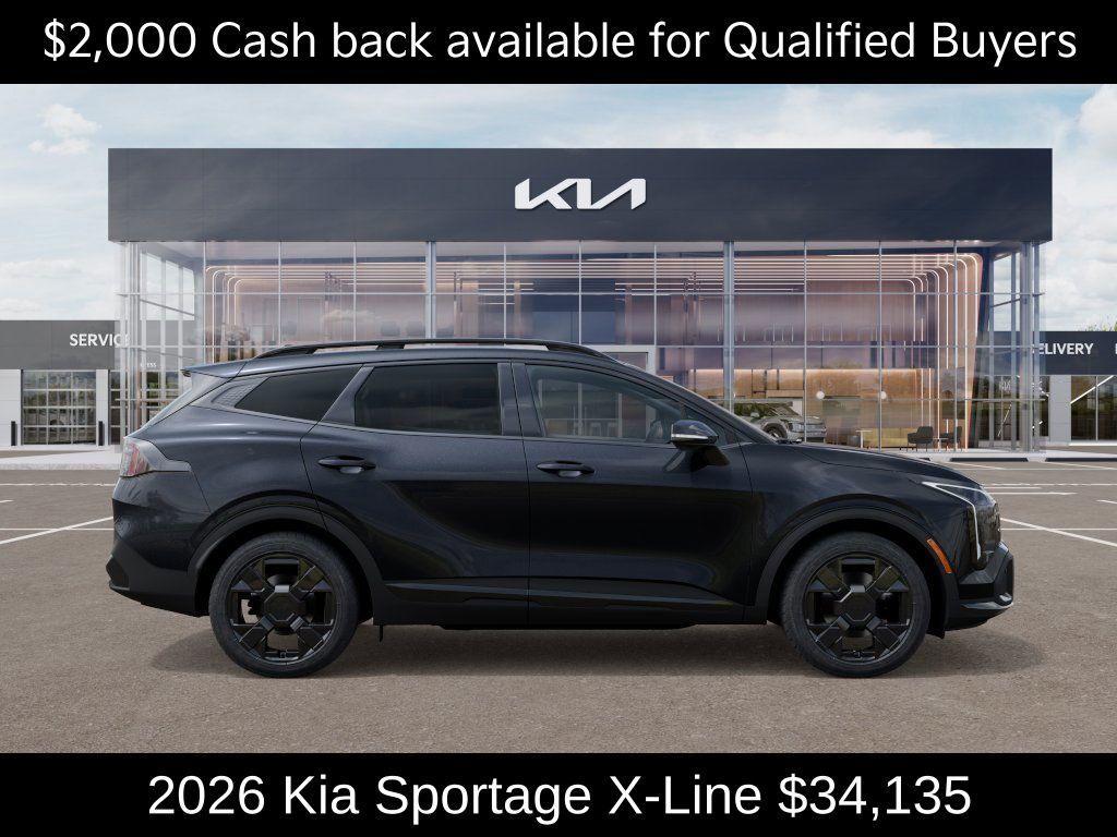 new 2026 Kia Sportage car, priced at $34,135