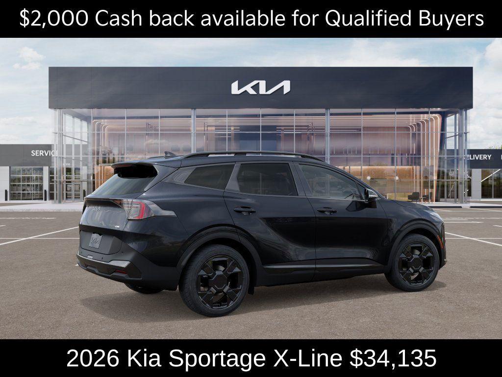 new 2026 Kia Sportage car, priced at $34,135