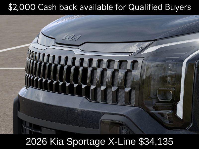 new 2026 Kia Sportage car, priced at $34,135