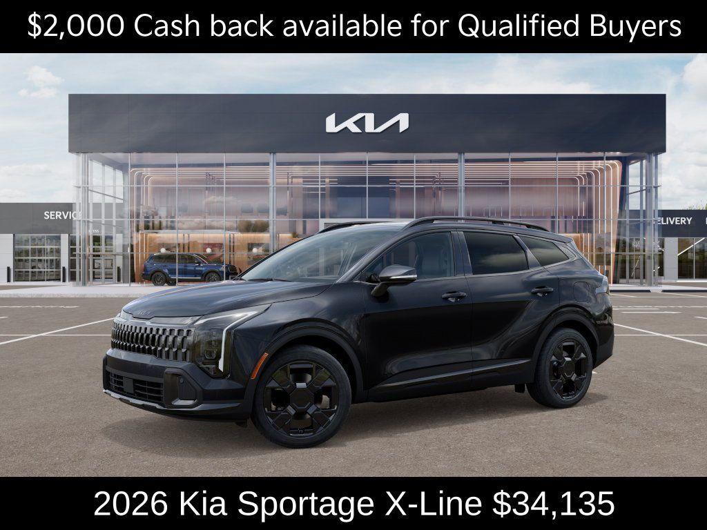 new 2026 Kia Sportage car, priced at $34,135