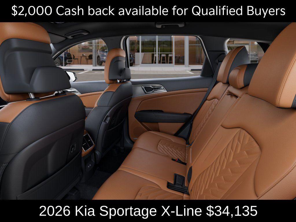 new 2026 Kia Sportage car, priced at $34,135