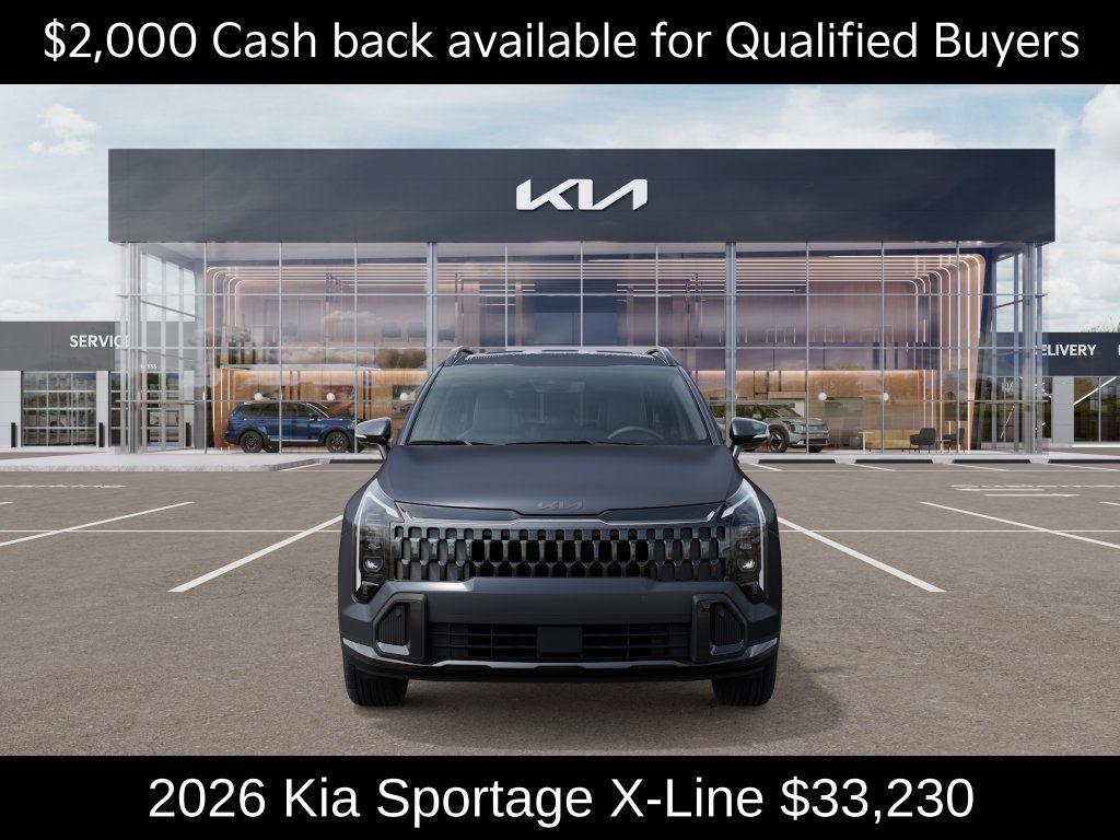 new 2026 Kia Sportage car, priced at $33,230