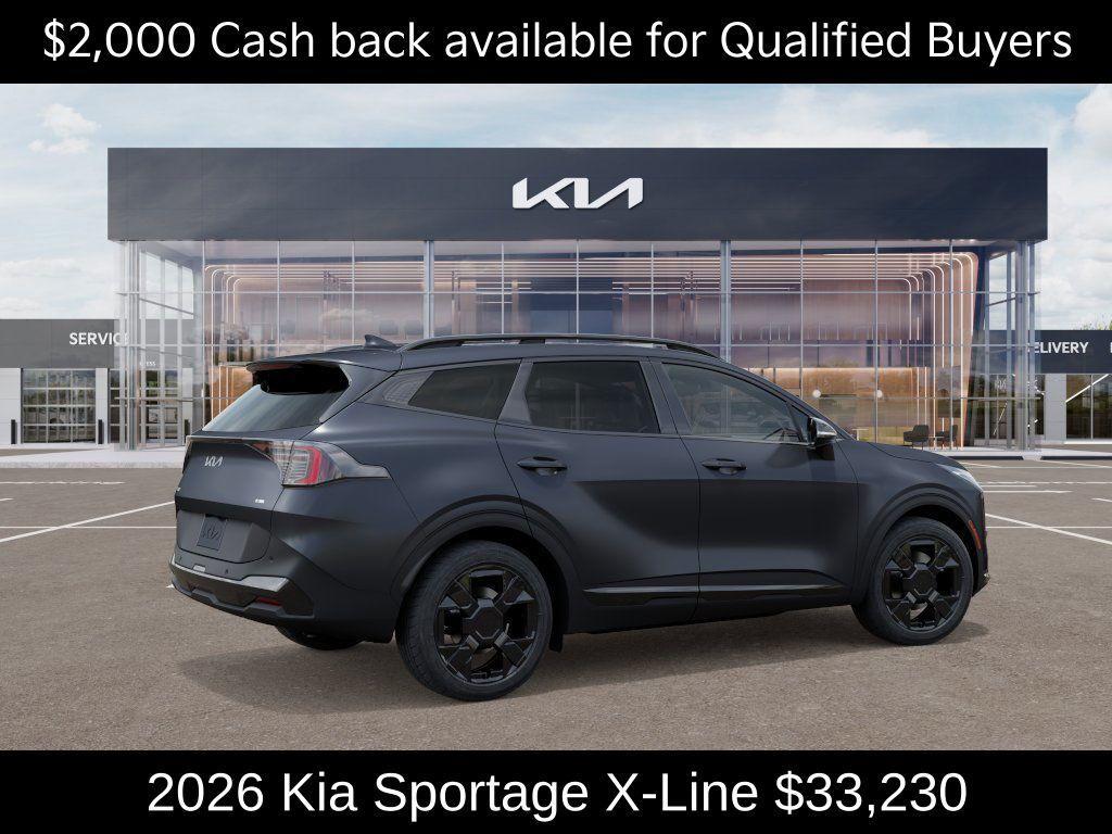new 2026 Kia Sportage car, priced at $33,230