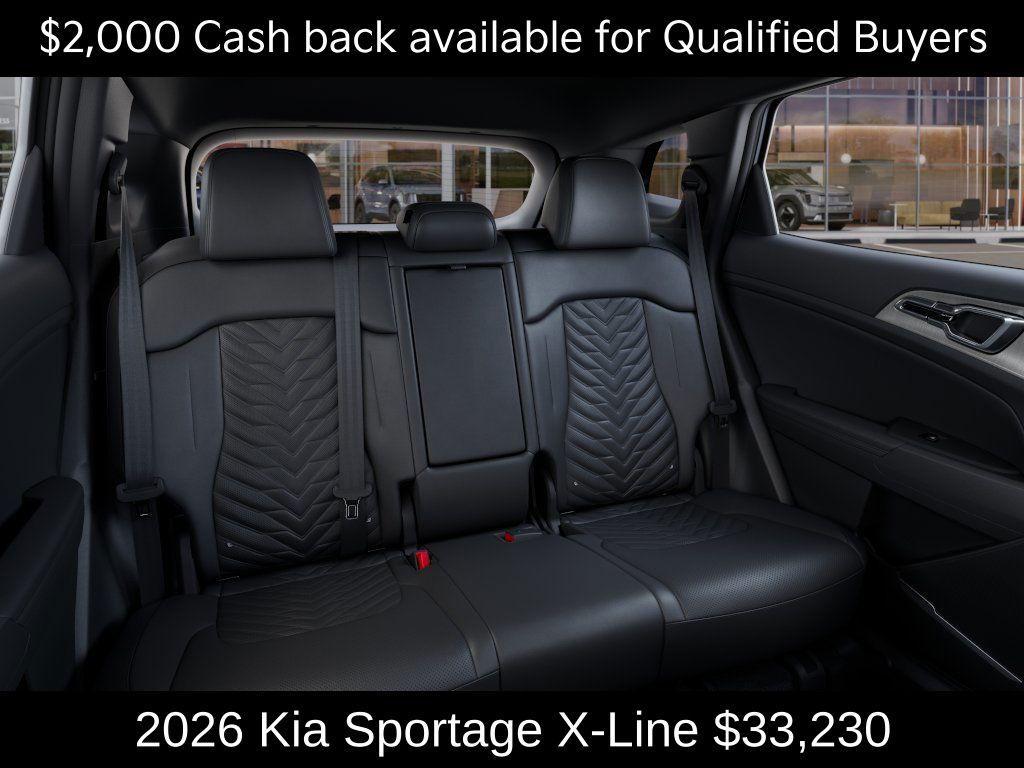new 2026 Kia Sportage car, priced at $33,230