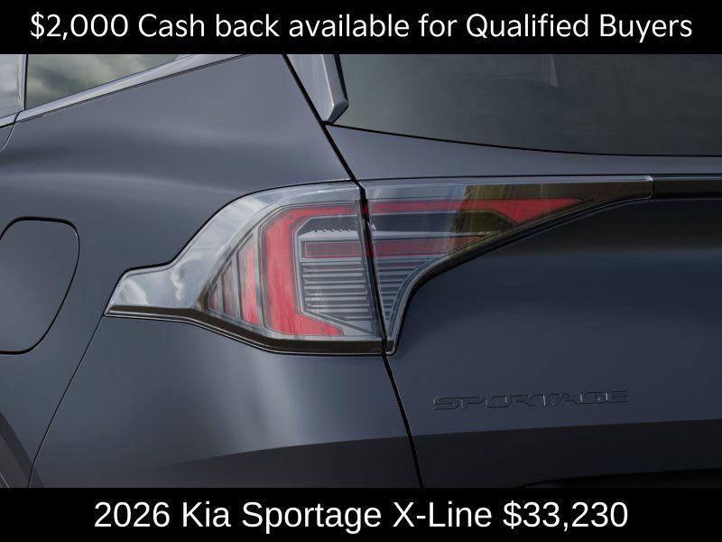 new 2026 Kia Sportage car, priced at $33,230