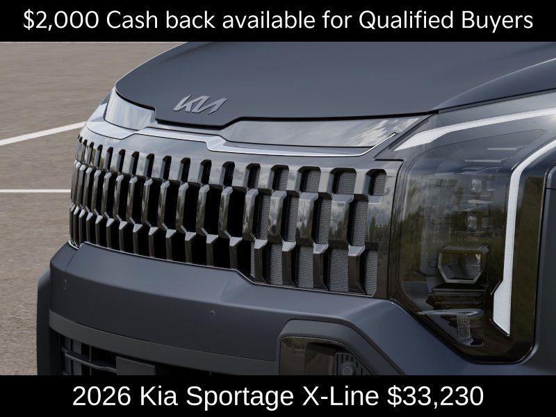 new 2026 Kia Sportage car, priced at $33,230