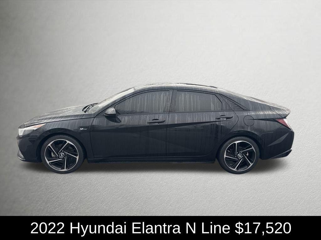 used 2022 Hyundai Elantra car, priced at $17,520