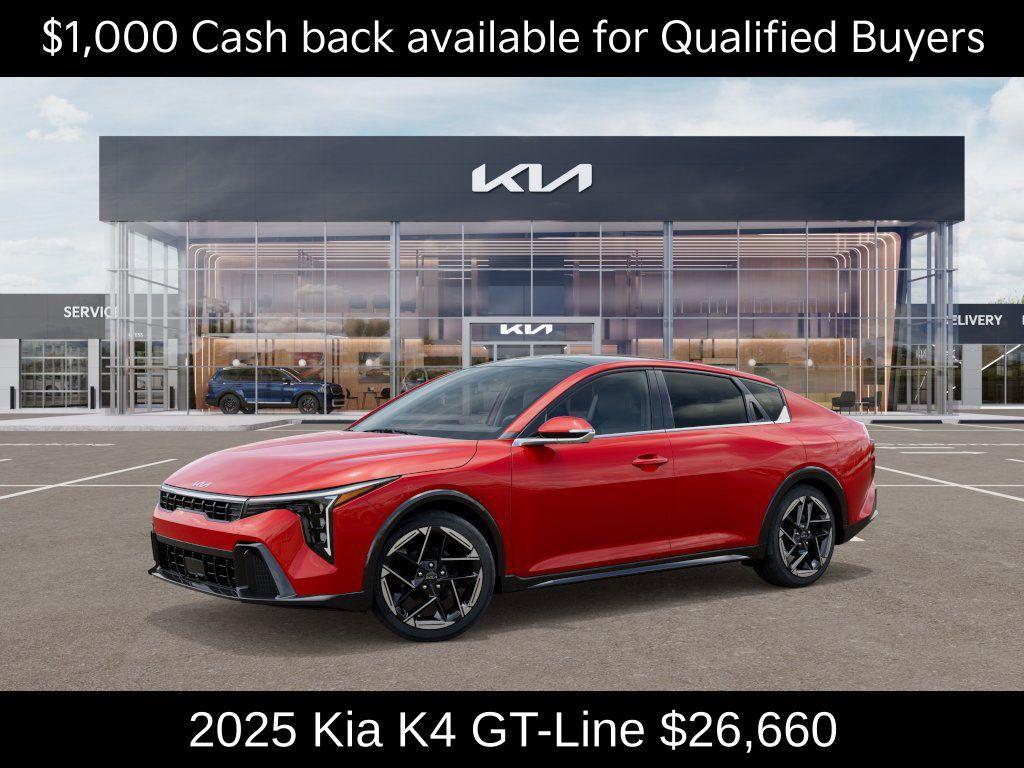 new 2025 Kia K4 car, priced at $26,660