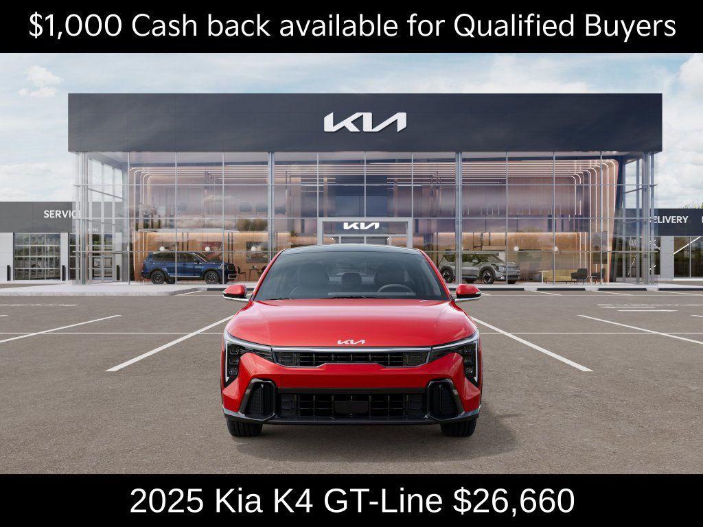 new 2025 Kia K4 car, priced at $26,660