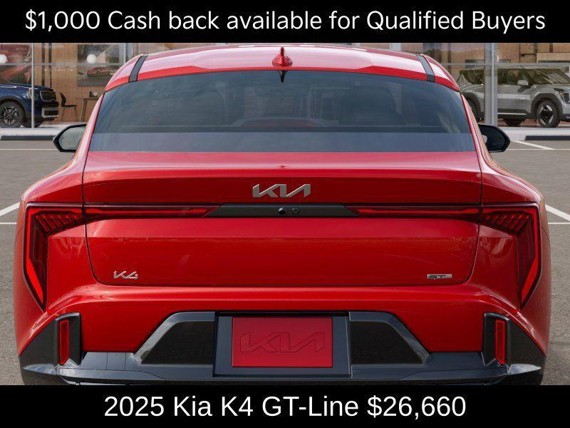 new 2025 Kia K4 car, priced at $26,660
