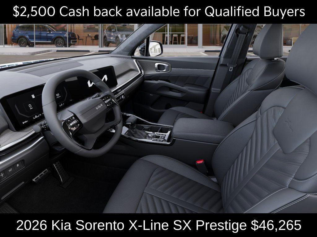 new 2026 Kia Sorento car, priced at $46,265