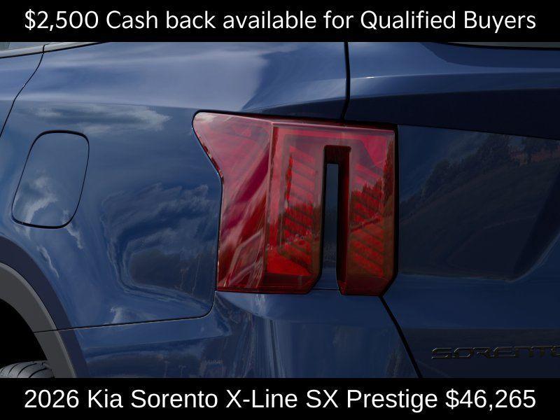 new 2026 Kia Sorento car, priced at $46,265