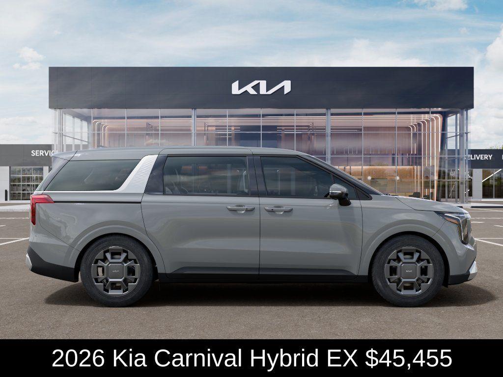 new 2026 Kia Carnival Hybrid car, priced at $45,455