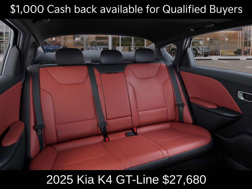 new 2025 Kia K4 car, priced at $27,680