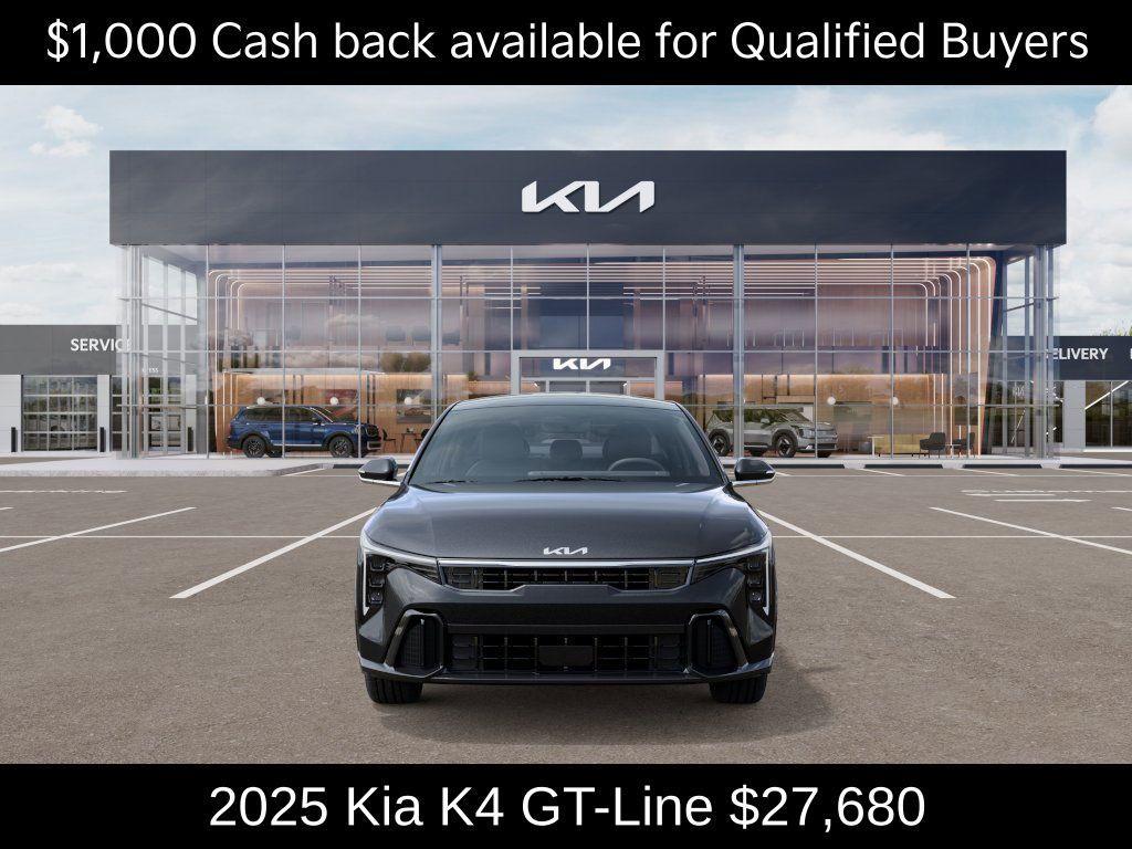 new 2025 Kia K4 car, priced at $27,680