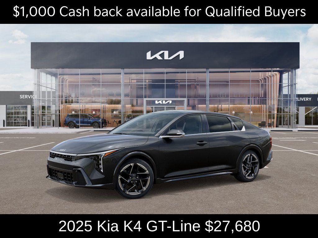 new 2025 Kia K4 car, priced at $27,680