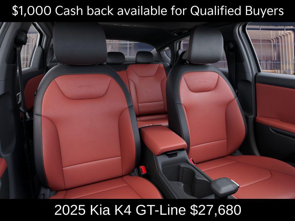 new 2025 Kia K4 car, priced at $27,680