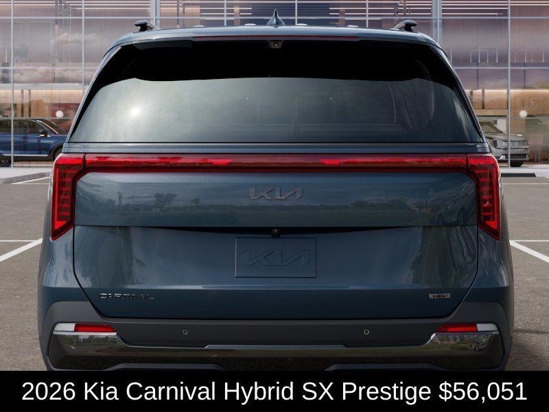 new 2026 Kia Carnival Hybrid car, priced at $56,051