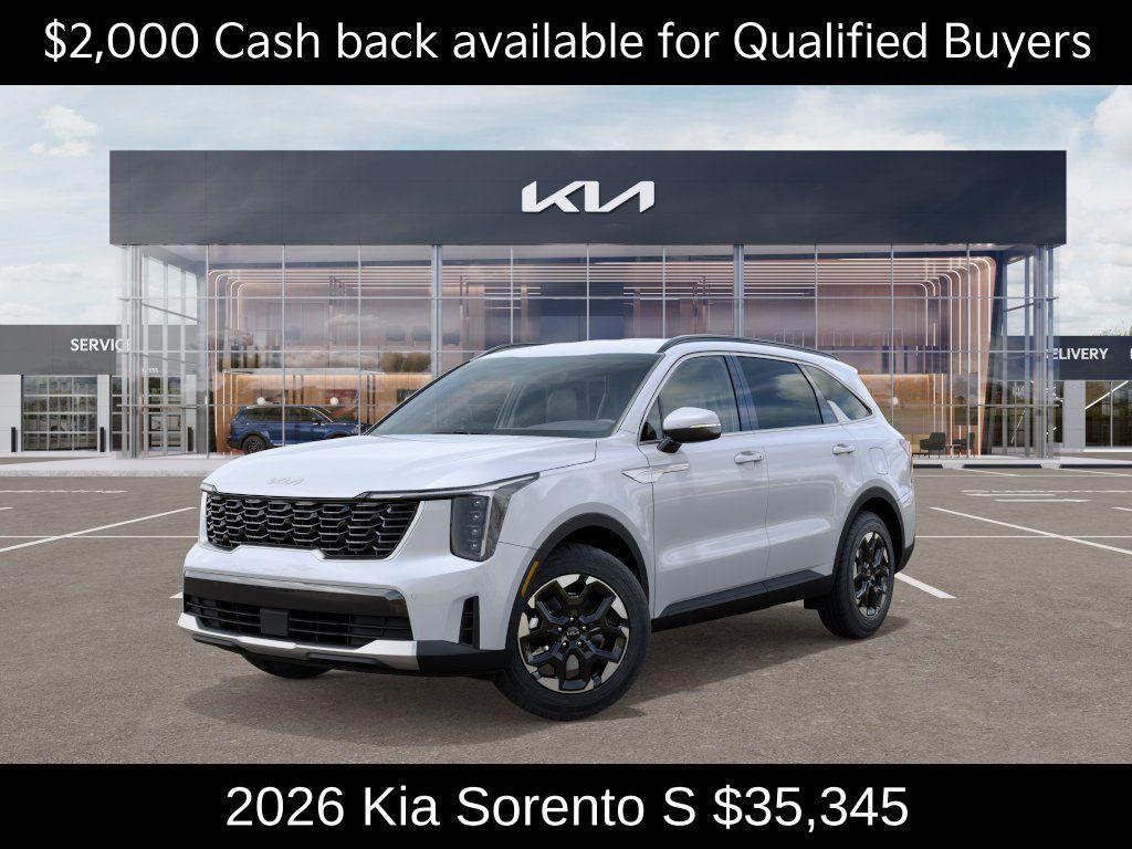 new 2026 Kia Sorento car, priced at $35,345