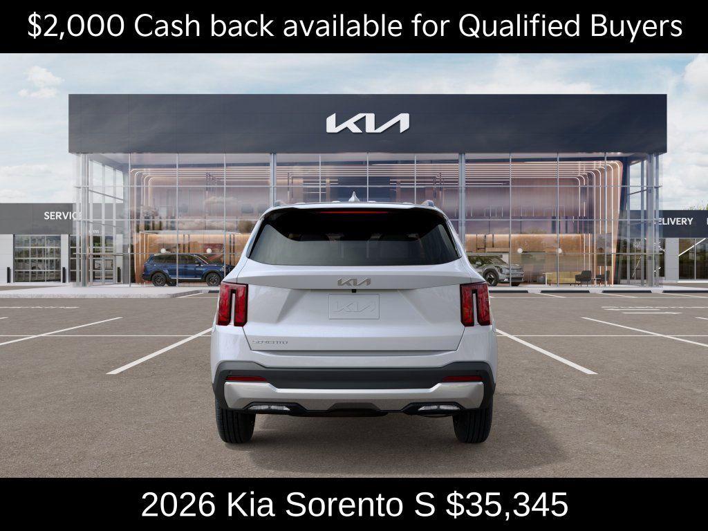 new 2026 Kia Sorento car, priced at $35,345