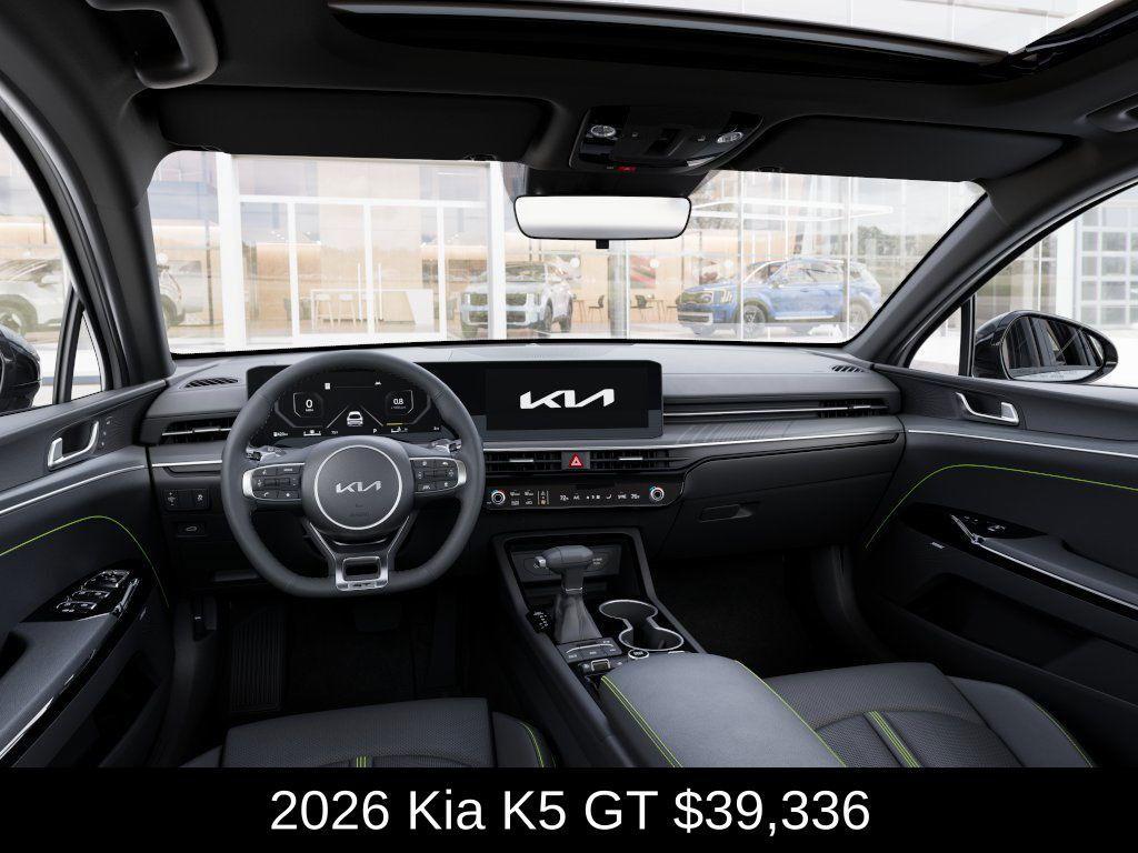new 2026 Kia K5 car, priced at $39,336