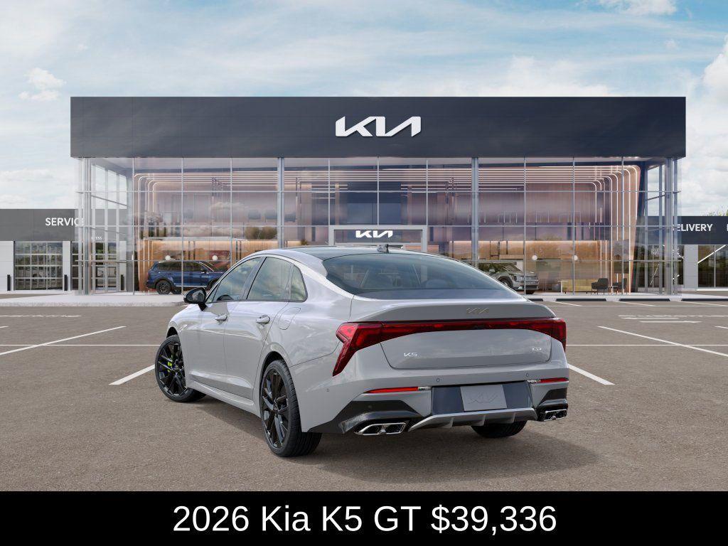 new 2026 Kia K5 car, priced at $39,336
