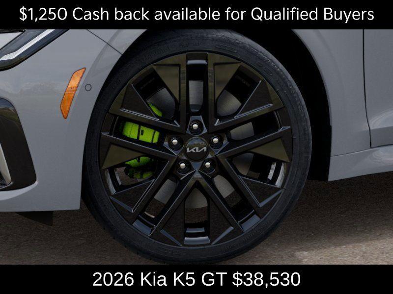 new 2026 Kia K5 car, priced at $38,530