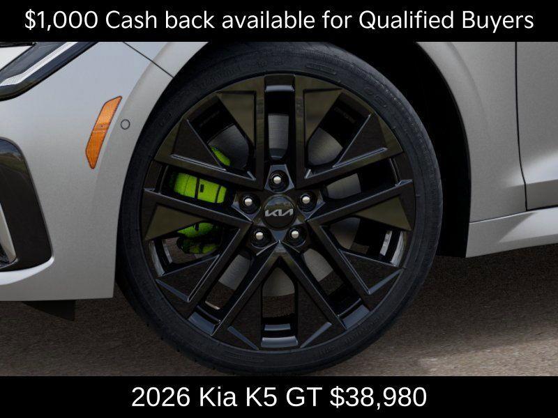 new 2026 Kia K5 car, priced at $38,980