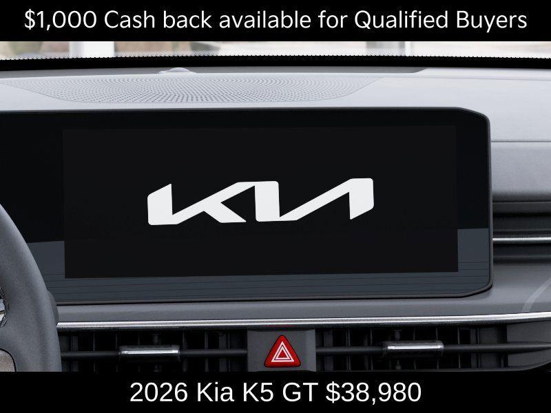 new 2026 Kia K5 car, priced at $38,980
